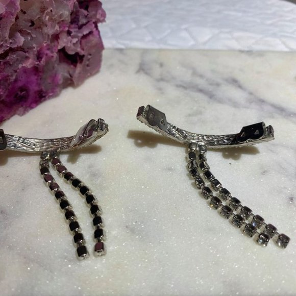 MUSI Vintage Rhinestone Shoe Clips (EUC) - Picture 7 of 7